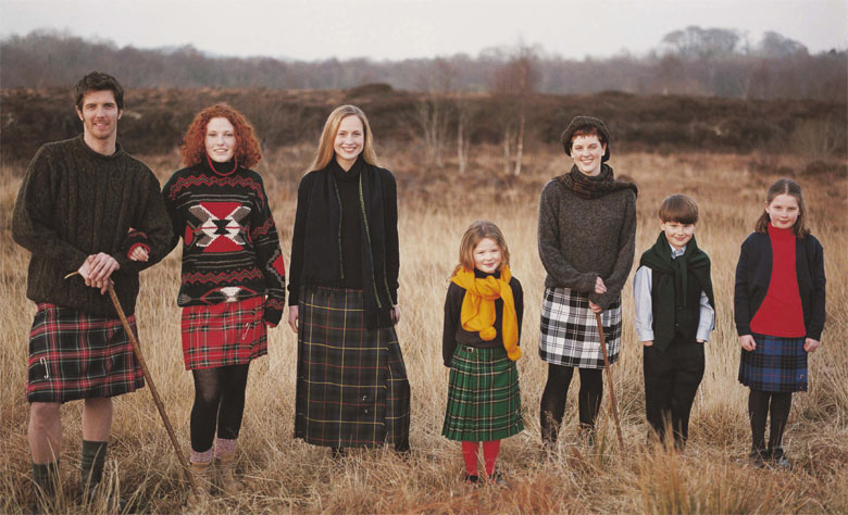 Kilts et Tartans Irlandais et Ecossais Le Comptoir Irlandais